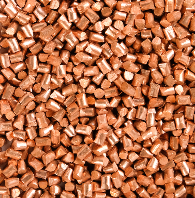 Copper cut wire